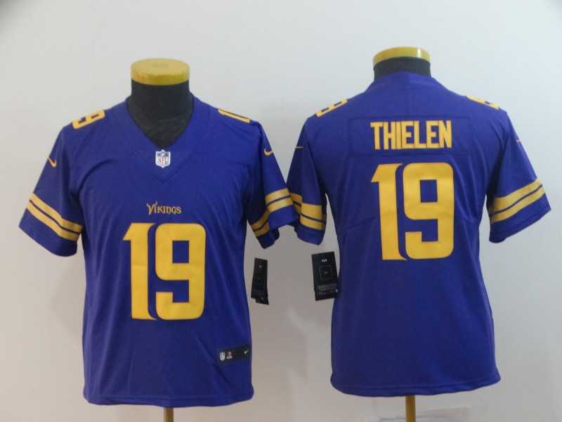 Youth Nike Vikings 19 Adam Thielen Purple Color Rush Limited Jersey,We sell and wholesale Youth Nike Vikings 19 Adam Thielen Purple Color Rush Limited Jersey on line form chian!